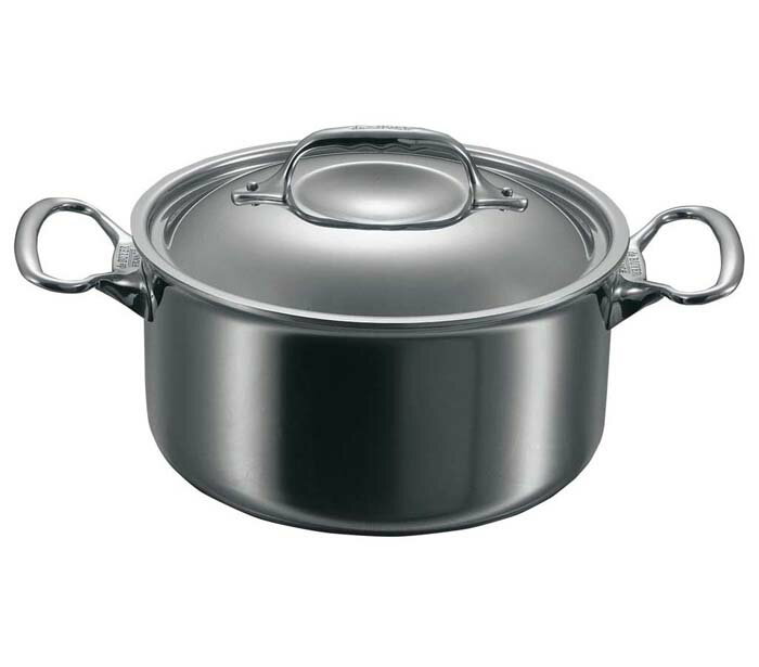Ih/Gas Compatible - デバイヤー　アフィニティ　シチューパン(蓋付)3742−28(代引き不可)【送料無料】