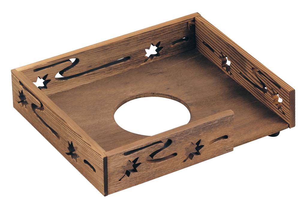 焼杉卓上コンロ用木枠 21431(代引不可)【送料無料】