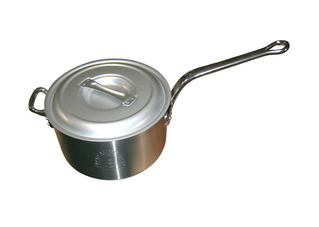 Pans - アルミ キング 深型 片手鍋 (目盛付) 30cm(代引不可)【送料無料】
