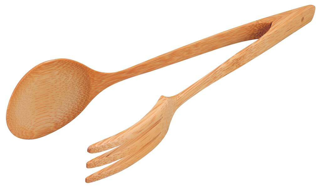 竹 サラダサーバー 27-525(代引不可)【送料無料】