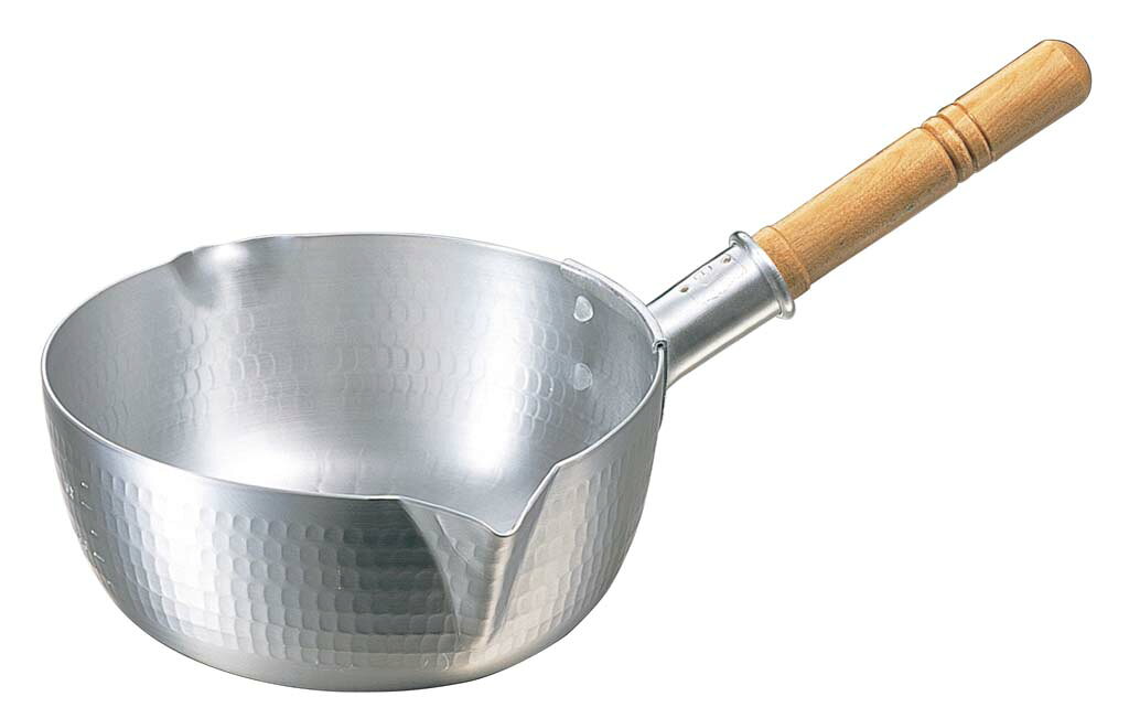 【商品説明】●両口仕様です。【外寸】φ244 【内寸】21cm 深さ：80 【本体重量】0.4kg【容量】2.4L【材質】アルミ【代引きについて】こちらの商品は、代引きでの出荷は受け付けておりません。【送料について】北海道、沖縄、離島は送料を頂きます。