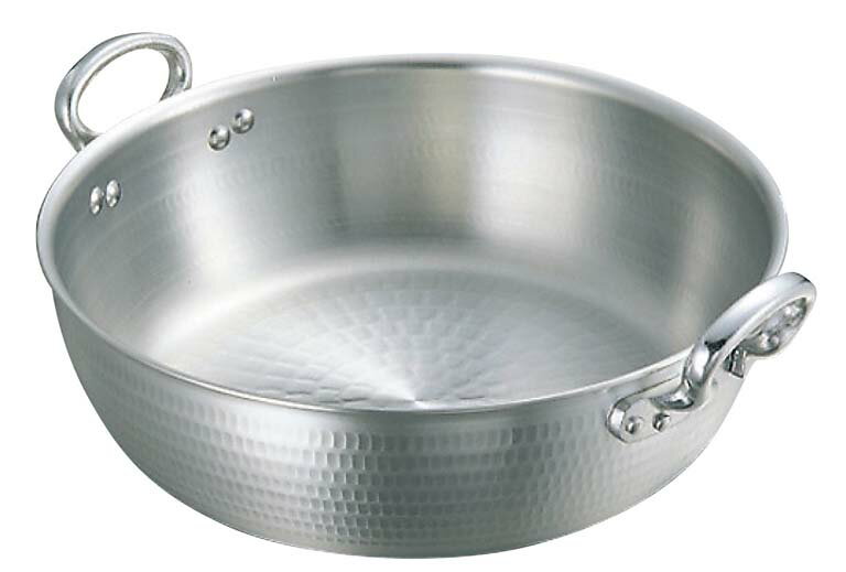 アルミ 打出 揚鍋 48cm (板厚3.3mm)(代引不可)【送料無料】