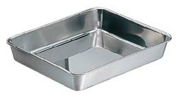 クローバー 18-8 角バット 4枚取(代引不可)【送料無料】