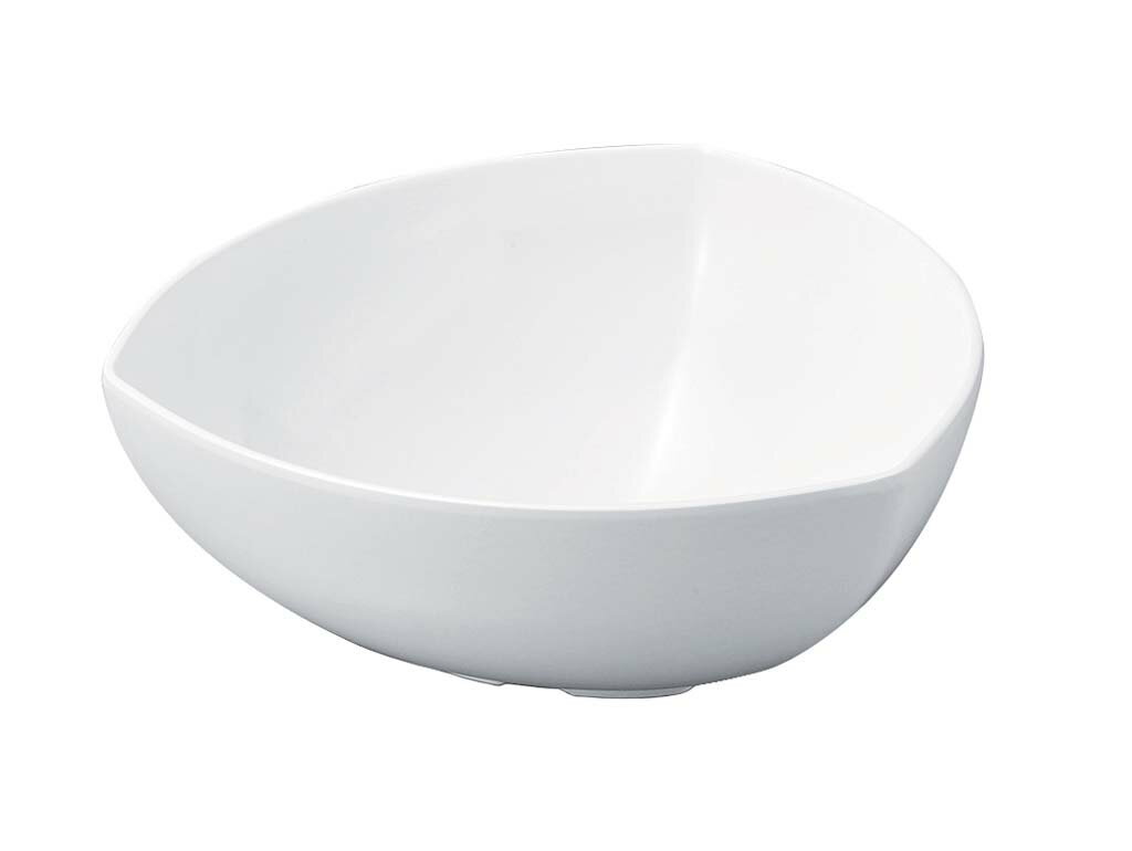 ニューホワイト 三角胴張深鉢 33cm(代引不可)【送料無料】