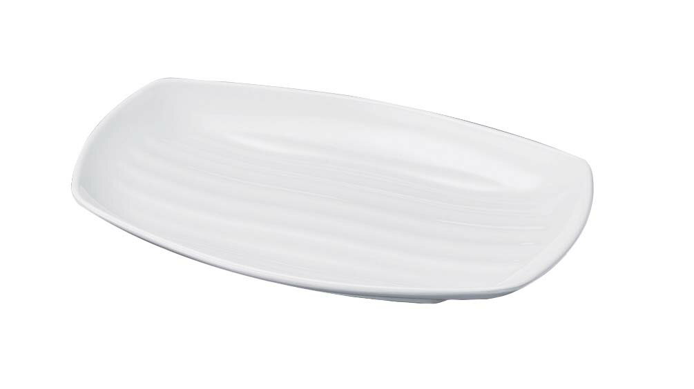 ニューホワイト 長手盛皿 32cm(代引不可)【送料無料】