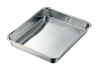 クローバー 18-8 浅型 角バット 15枚取(代引不可)【送料無料】