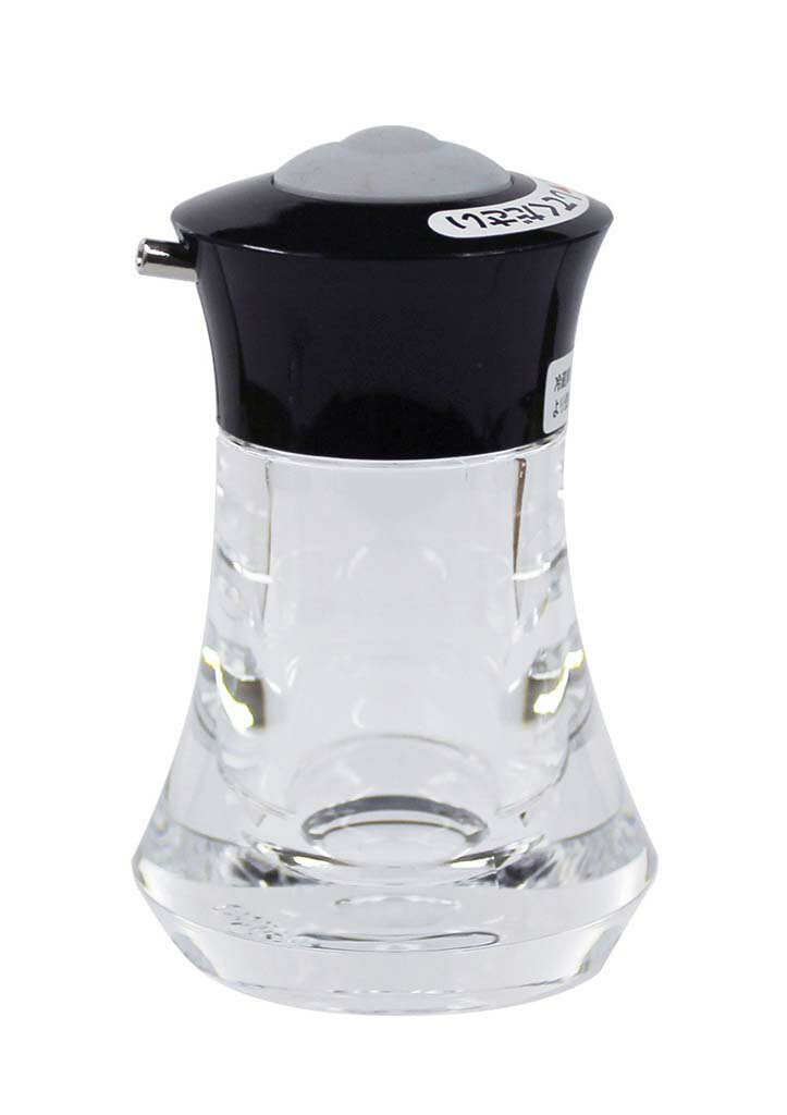 プッシュワン しょう油差しS PU-1 ブラック 40ml(代引不可)【送料無料】