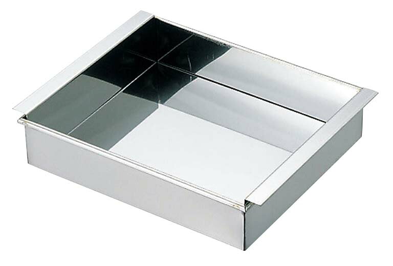 【商品説明】●ハンダ付けより、コーナーにカスがたまりません。 【内寸】255×285×H47 【材質】18-8ステンレス【代引きについて】こちらの商品は、代引きでの出荷は受け付けておりません。【送料について】北海道、沖縄、離島は送料を頂きます。