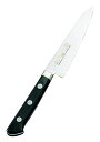 正広作 ツバ付 モリブデン鋼 ペティーナイフ 12cm(代引不可)【送料無料】
