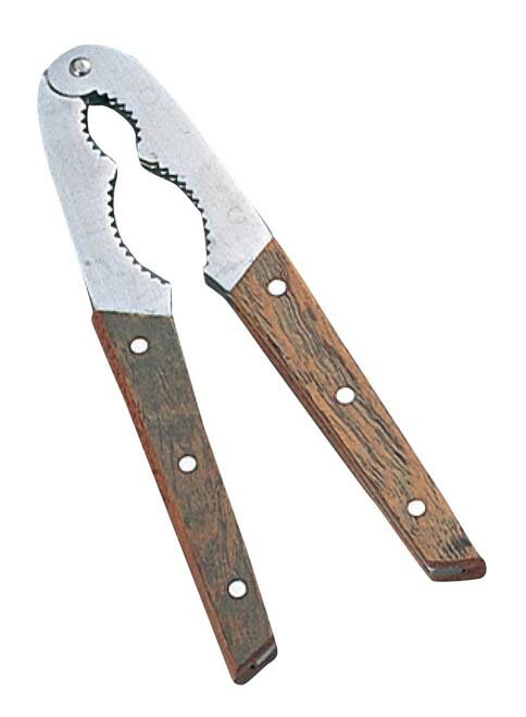 木柄 クルミ割 全長183(代引不可)【送料無料】