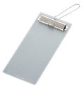 伝票クリップ EDC-1 大 クリア(代引不可)【送料無料】