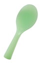 魔法のしゃもじ (スケルトン) 溝付 グリーン 20.5cm 抗菌(代引不可)【送料無料】