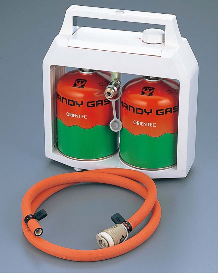 樂天商城 - 簡易ガス供給機 サファイヤー (H) ボンベ2本付(代引不可)【送料無料】