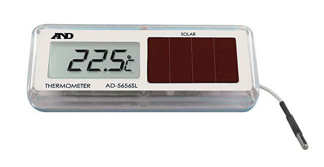A&D ソーラー温度計 AD-5656SL(代引不可)【送料無料】