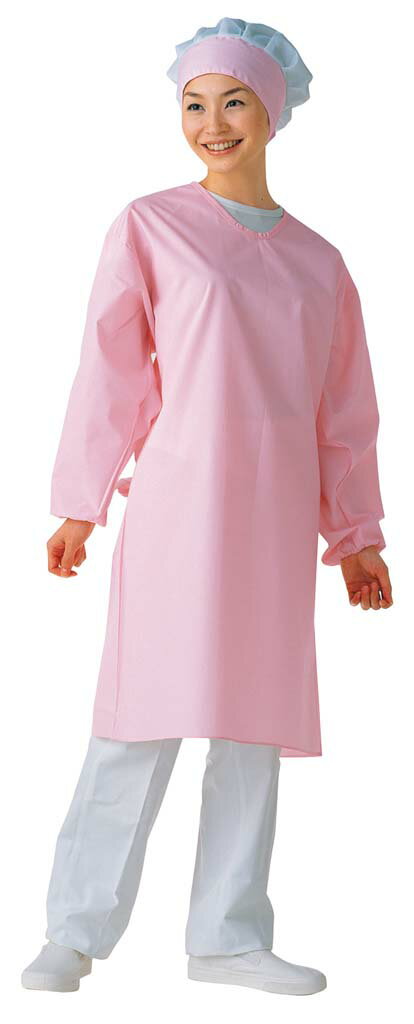 ウルトラドライエプロン 袖付 E-1204-3H クリーム(代引不可)【送料無料】