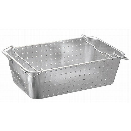 BK 18-8 水切運搬バット H185型(代引不可)【送料無料】