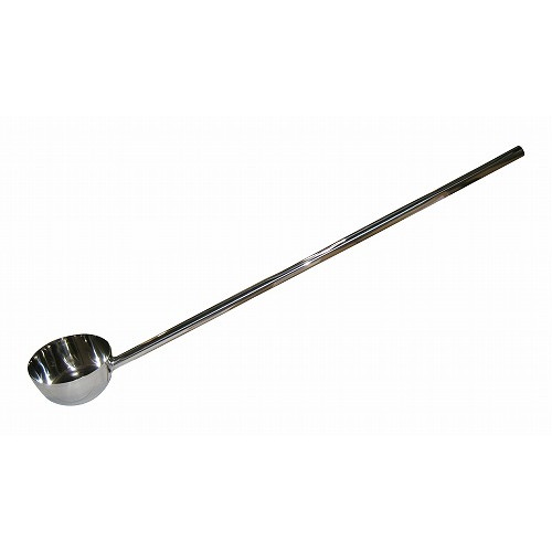 Soup Ladle （Holed） - 18-8 長柄付ひしゃく三角グリップ 18cm(1.96L)柄長1m(代引不可)【送料無料】