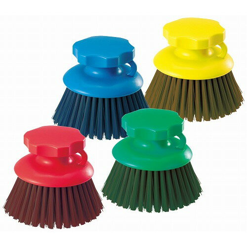 HPM ハンド磁性ブラシ 丸型 レッド 57072(代引不可)【送料無料】