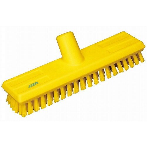 ヴァイカン デッキブラシ ハードタイプ 70416 イエロー(代引不可)【送料無料】
