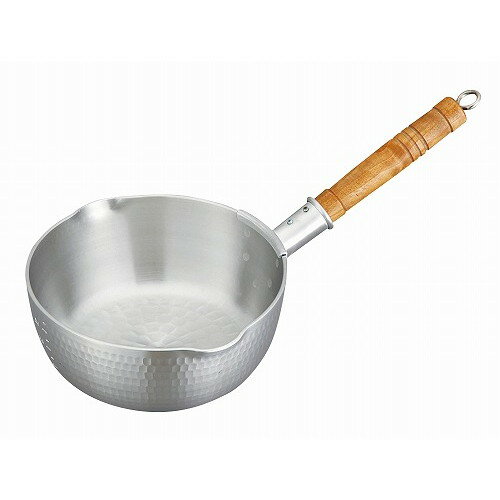 Yukihira Pans - ナカオ アルミ打出 ヤットコ雪平鍋(目盛付)24cm(代引不可)【送料無料】