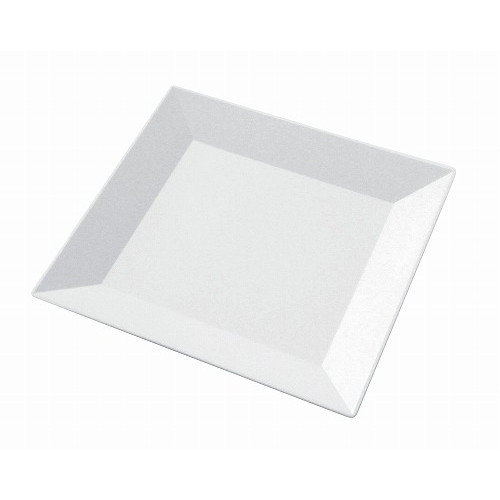 プラ容器 角皿 35(10枚入)白磁(代引不可)【送料無料】