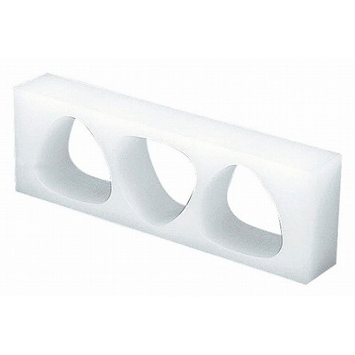 竹籠, 碗, 底盤 - スーパー耐熱 ジャンボおにぎり型 KJ300 3ヶ取(代引不可)【送料無料】