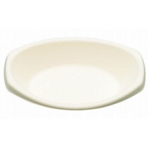 パルプモールドカレー容器(仕切無)本体(50枚入)MZ-1(代引不可)【送料無料】