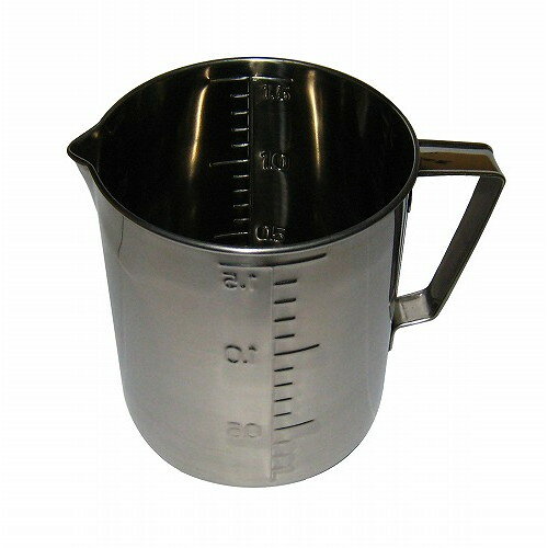 クローバー 18-8 口付 計量水マス 1.5L(代引不可)【送料無料】