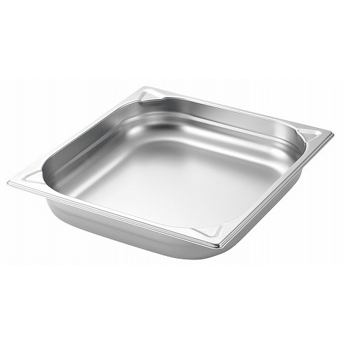 プロシェフ 18-8 GNパン補強重なり防止付 2/3 20mm(代引不可)【送料無料】