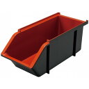 EBM スタッカブルオーガナイザーボックス 黒内朱(代引不可)【送料無料】
