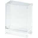 アクリル POPホルダー付ナプキンスタンド M 746400 100×49×H131(代引不可)【送料無料】