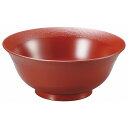 耐熱6.5寸羽反渕布目丼 総銀朱 1000890(代引不可)【送料無料】