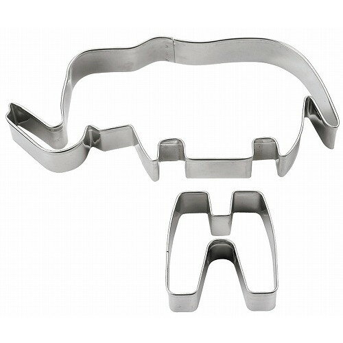 动物 - 18-8 ZOOクッキー抜型 ゾウ No.1983(代引不可)