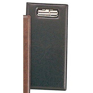 えいむ レザータッチ 伝票ホルダー 二ツ折り BH-102 黒(代引不可)【送料無料】(3)