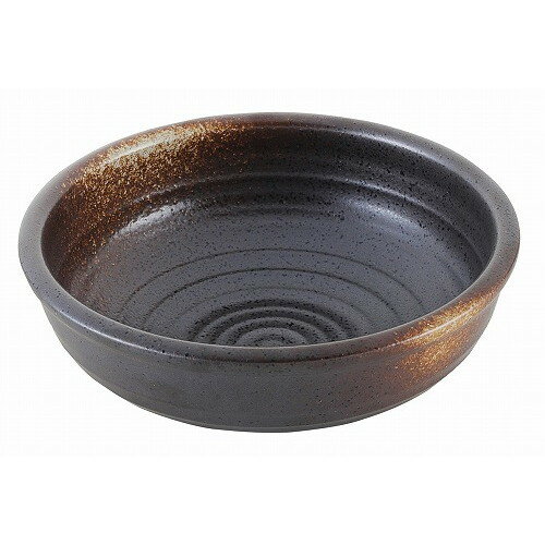 和食器コレクション 備前風 丸鉢 6寸(代引不可)