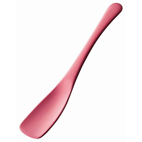 すくいやすい アルミアイスプーン ピンク(1個箱)(代引不可)【送料無料】