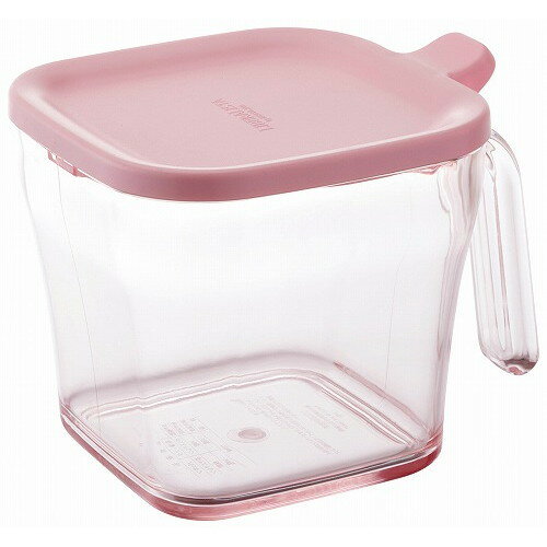 成套調味瓶 - リベラリスタ クックポット レギュラー ピンク GLIF035 145×112×H106(代引不可)