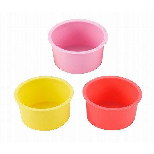 シリコンカップ 3個入(マフィン型)DL