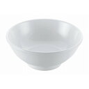 磁器 中華食器 白 丸玉渕丼 6.8寸(代引不可)【送料無料】