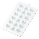 ハートチョコレート流し型 18pcs No.1307 ABS樹脂(代引不可)【送料無料】
