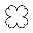 18-8 極小抜き型 四葉(代引不可)