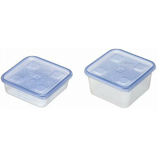 ジップロックコンテナー 正方形 130ml 4個入(代引不可)