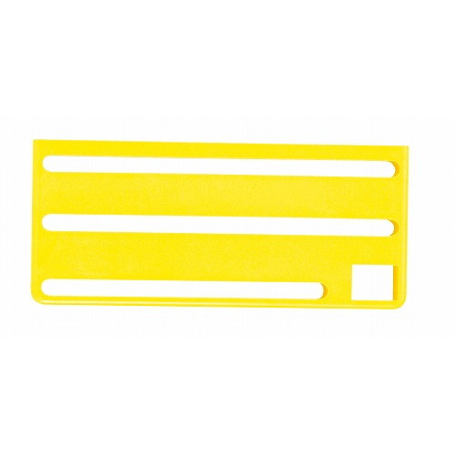 HACCP庖丁差用カラープレート B(横)タイプ イエロー(代引不可)【送料無料】