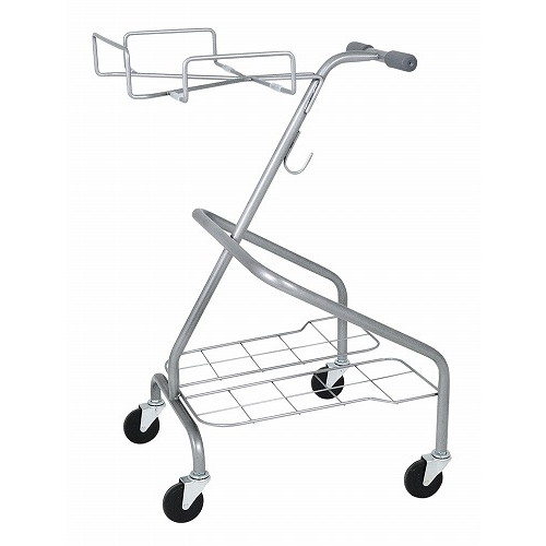 バイキングカート(φ75キャスター仕様)C-75 シルバー(代引不可)【送料無料】