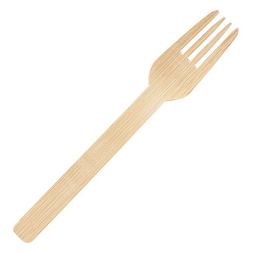 竹製ワンウェイフォーク 大(50本入)18322 厨房消耗品 竹製ワンウェイカトラリー(代引不可)【送料無料】