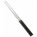 純チタン 黒檀柄盛箸(ステン口)150mm 2715 盛箸・菜箸 箸(代引不可)【送料無料】