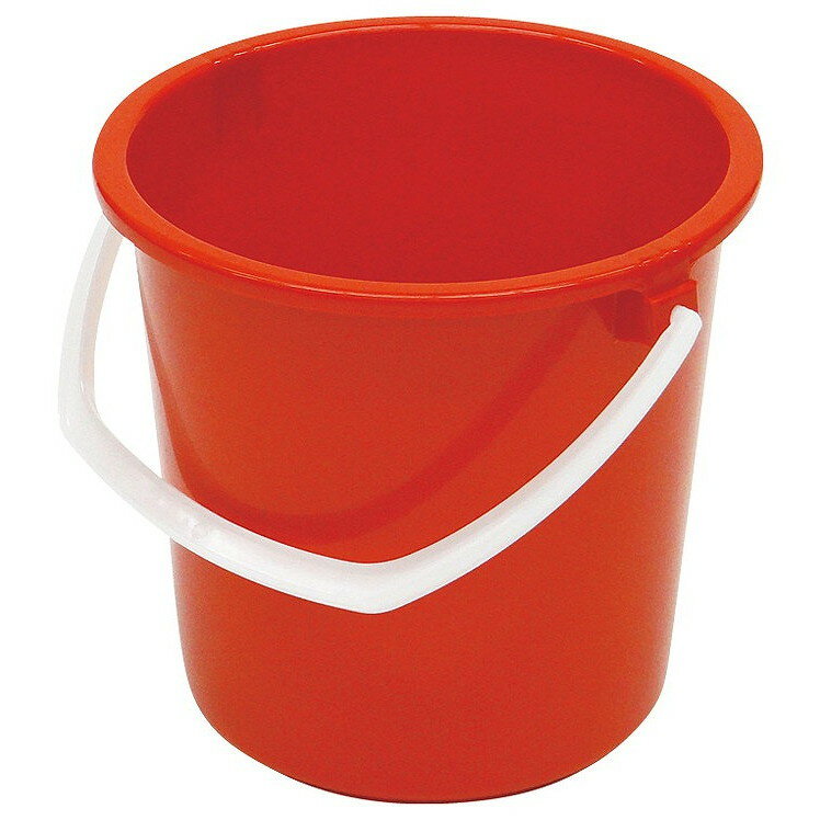 ヤザキ カラーバケツ YP-5 レッド 清掃・衛生用品ペール・ダストボックス・バケツ ヤザキのペール 体 R..