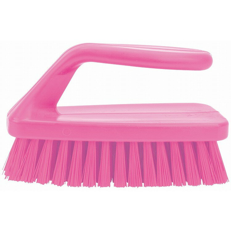 カーライル アイロンハンドルブラシ 40024-EC26 ピンク 清掃・衛生用品キッチン洗浄・清潔 ブラシ(代引不可)【送料無料】