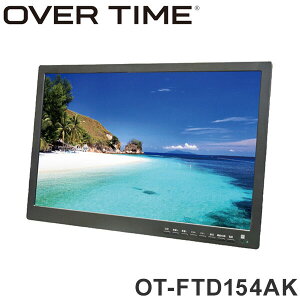 OVER TIME 15.4 DVDץ졼䡼 վ ֺܥХåդ ɥ饤  ȥɥ  ӥ ߤ겼 ΩƤ Ͽ赡ǽ OT-FTD154AK ϥǥ塼ʡܡ̵