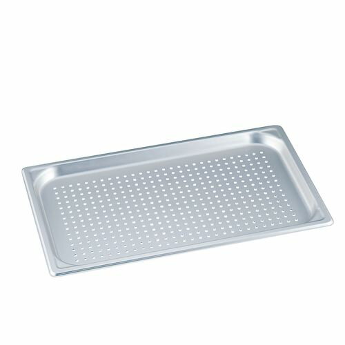 ホクア アルミ 穴明ホテルパン(硫酸アルマイト) 2/3×25mm マイスター AHT8804【送料無料】